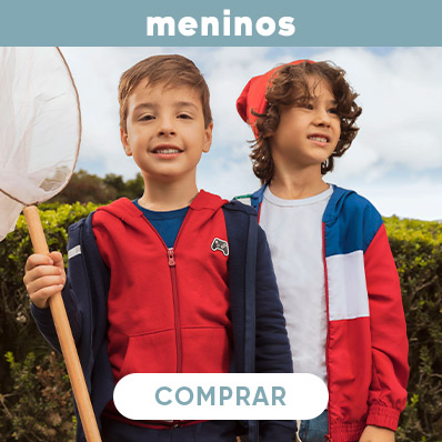 Tamanhos Meninos